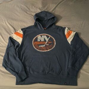 New York Islanders Vintage Style Hoodie
